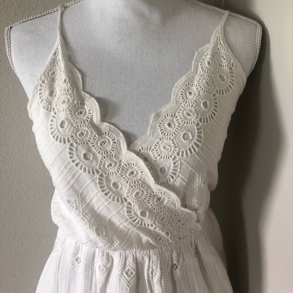 NWT l*space Ciara Ivory Eyelet Jumper - Picture 5 of 7